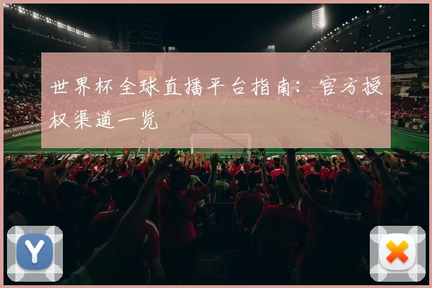 世界杯全球直播平台指南：官方授权渠道一览