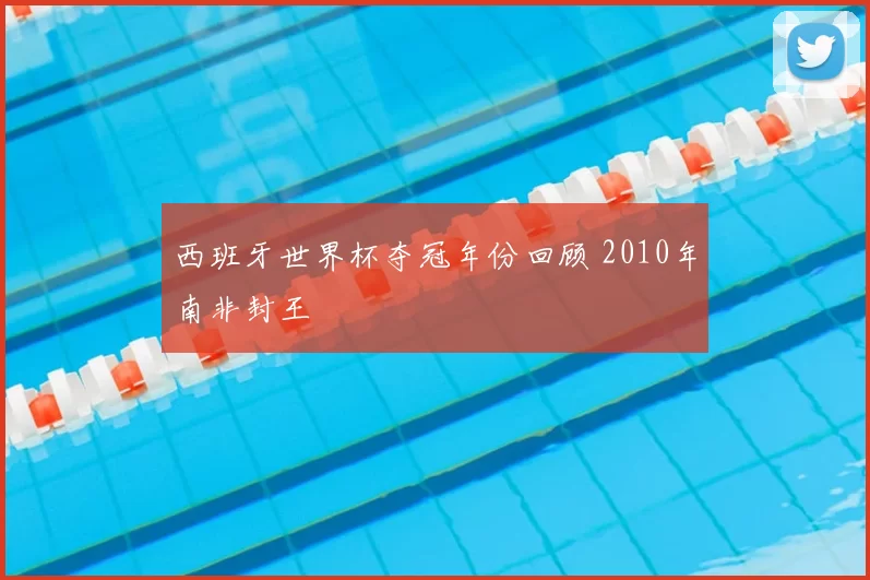 西班牙世界杯夺冠年份回顾 2010年南非封王