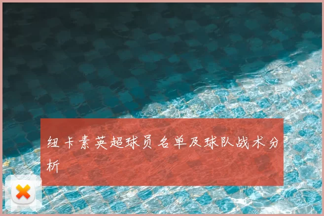 纽卡素英超球员名单及球队战术分析