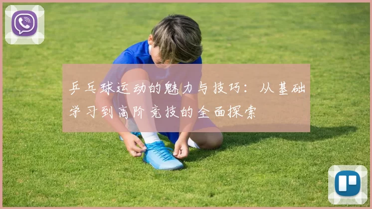 乒乓球运动的魅力与技巧：从基础学习到高阶竞技的全面探索