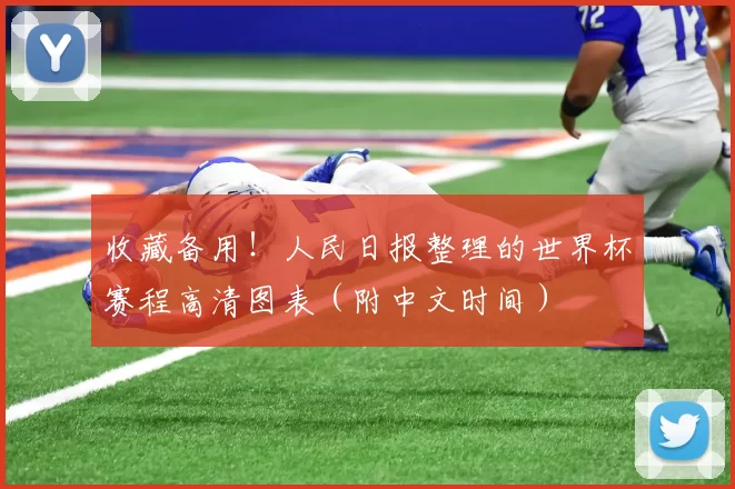 收藏备用!人民日报整理的世界杯赛程高清图表(附中文时间)